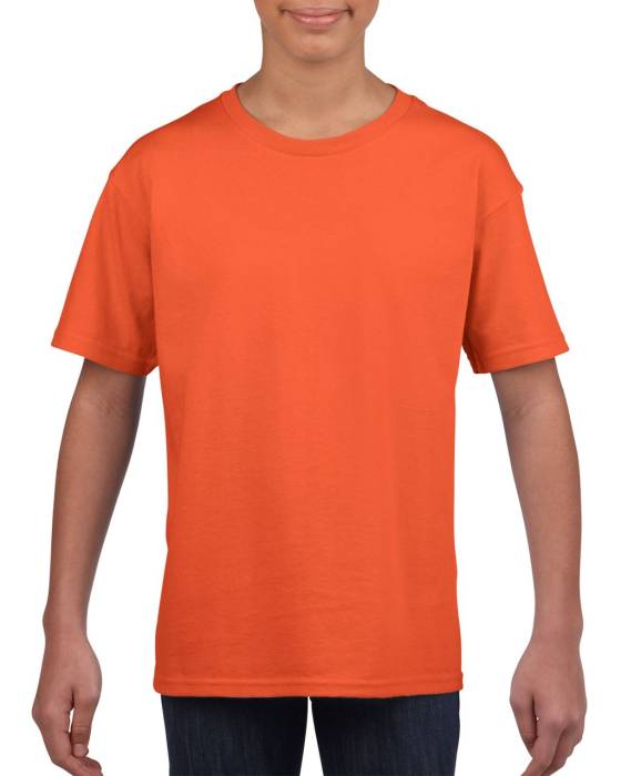 SOFTSTYLE® YOUTH T-SHIRT - Orange, #DF6426<br><small>UT-giB64000or-l</small>