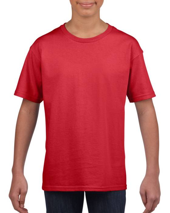 SOFTSTYLE® YOUTH T-SHIRT - Red, #B1302A<br><small>UT-giB64000re-l</small>