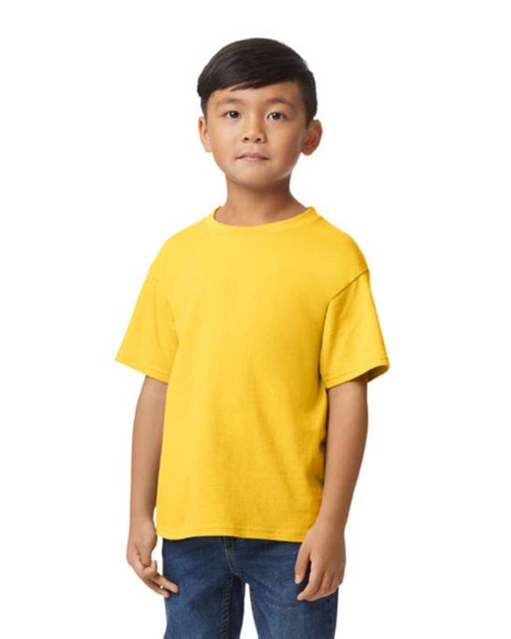 SOFTSTYLE® MIDWEIGHT YOUTH T-SHIRT - Daisy, #fed141<br><small>UT-gib65000da-l</small>