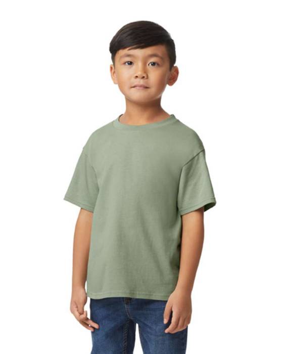 SOFTSTYLE® MIDWEIGHT YOUTH T-SHIRT - Sage, #819E87<br><small>UT-gib65000sg-l</small>