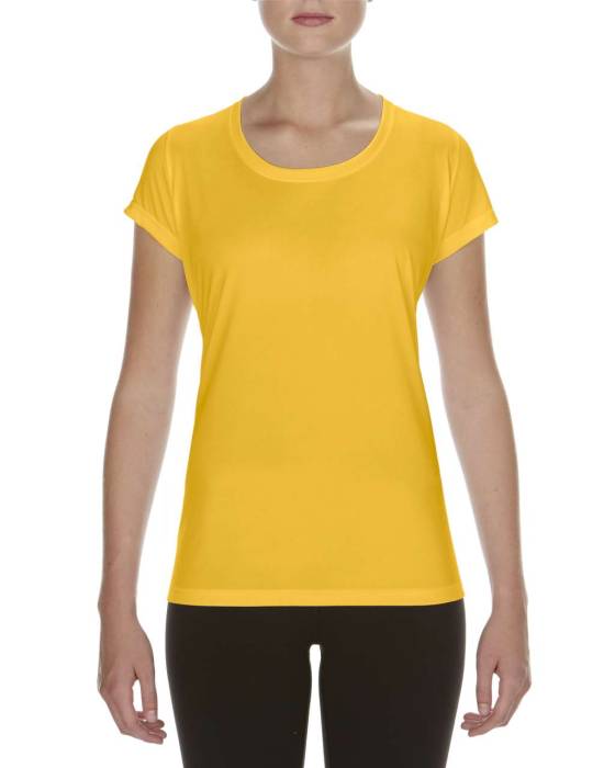 PERFORMANCE® LADIES` CORE T-SHIRT - Sport Athletic Gold, #FFC845<br><small>UT-giL46000sag-2xl</small>