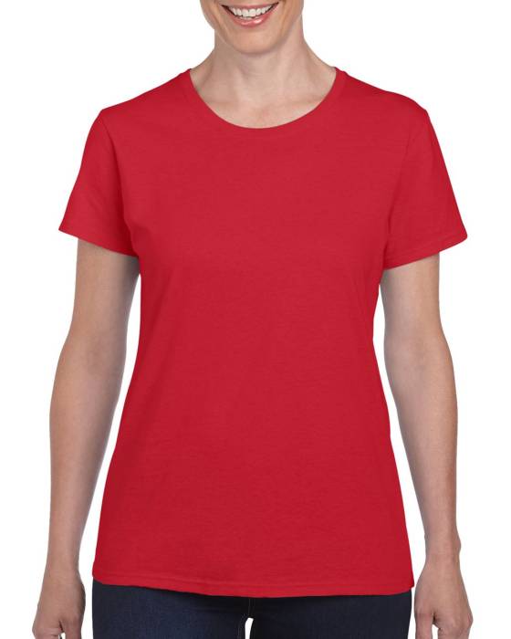 HEAVY COTTON™ NŐI PÓLÓ - Red, #B1302A<br><small>UT-gil5000re-3xl</small>