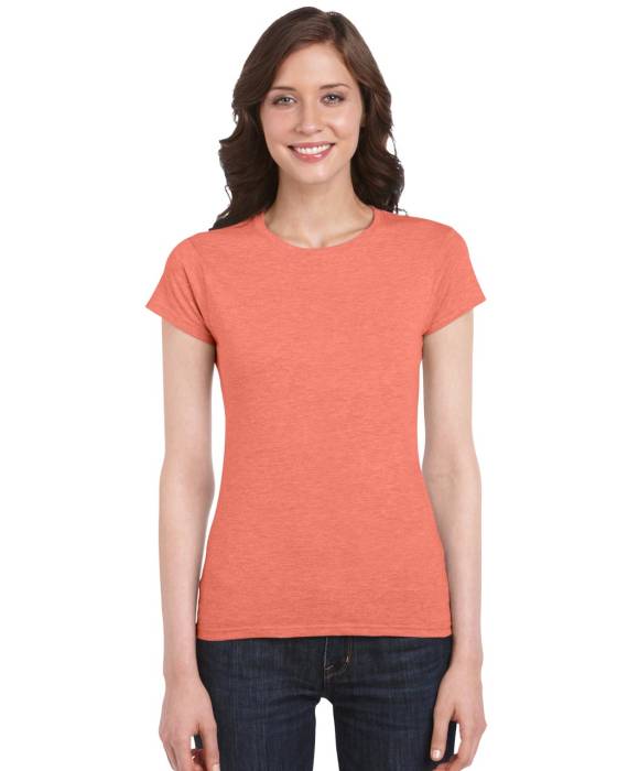 SOFTSTYLE  ®  - Heather Orange, #FF8D6D<br><small>UT-giL64000hor-l</small>