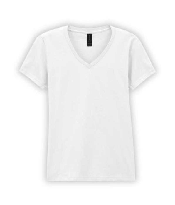 SOFTSTYLE® LADIES' V-NECK T-SHIRT