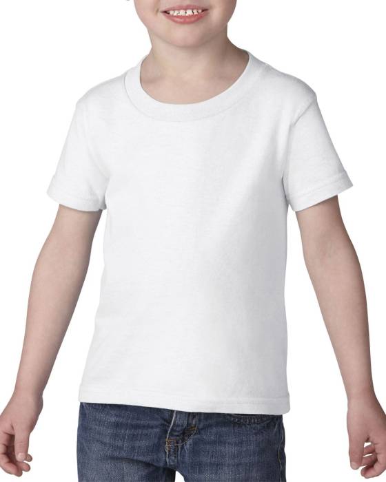 HEAVY COTTON™ TODDLER T-SHIRT - White, #FFFFFF<br><small>UT-giP5100wh-2T</small>