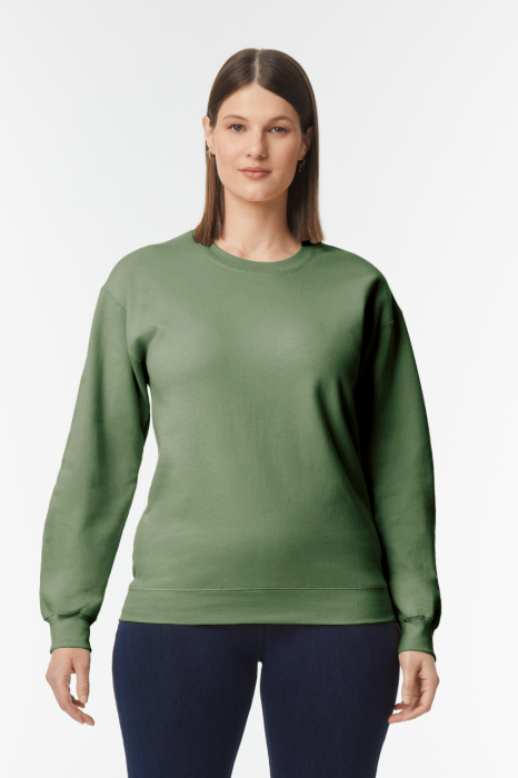 SOFTSTYLE® MIDWEIGHT FLEECE ADULT CREWNECK