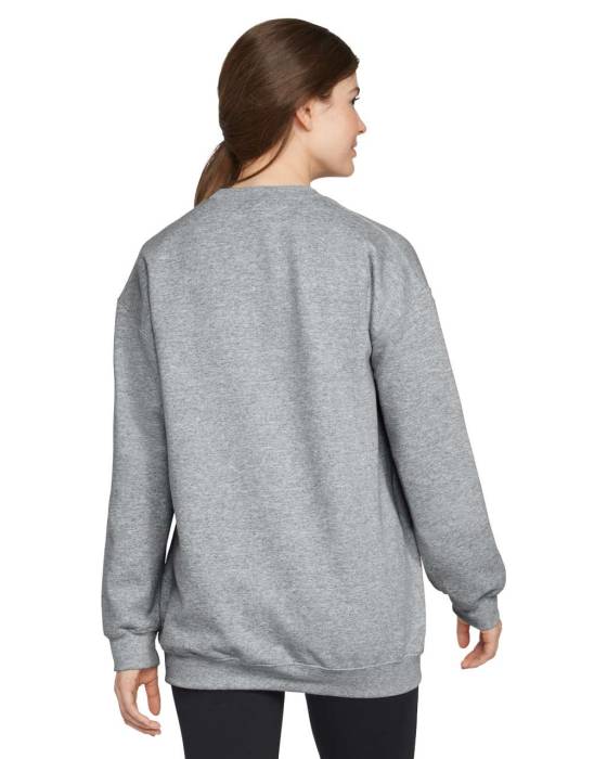 SOFTSTYLE® MIDWEIGHT FLEECE ADULT CREWNECK - RS Sport Grey, #97999B<br><small>UT-gisf000sp-2xl</small>