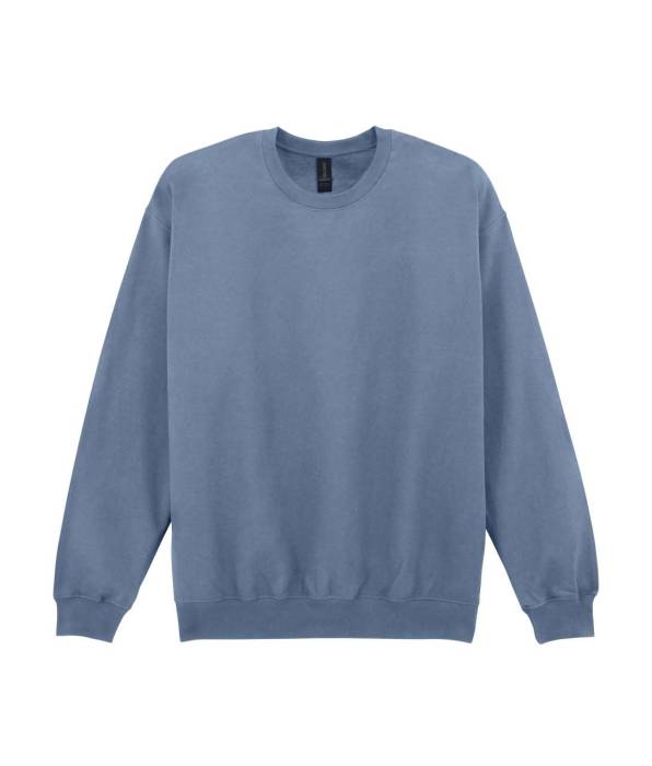 SOFTSTYLE® MIDWEIGHT FLEECE ADULT CREWNECK - Stone Blue, #788995<br><small>UT-gisf000st-xs</small>