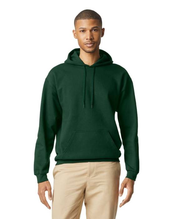 SOFTSTYLE® MIDWEIGHT FLEECE ADULT HOODIE - Forest Green, #273B33<br><small>UT-gisf500fo-2xl</small>