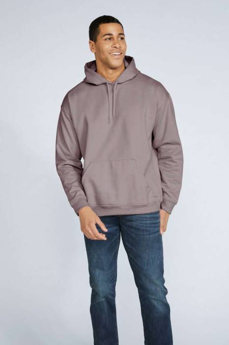 SOFTSTYLE® MIDWEIGHT FLEECE ADULT HOODIE - Paragon, #948794<br><small>UT-gisf500pa-2xl</small>