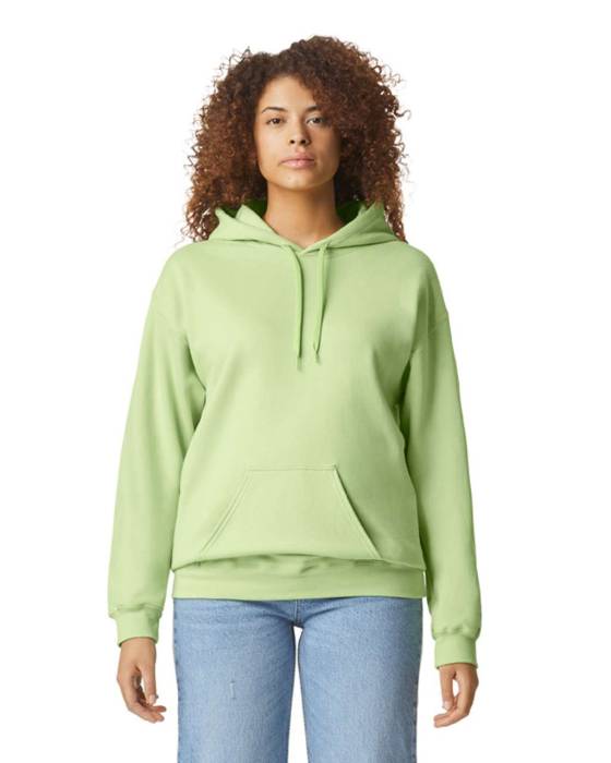 SOFTSTYLE® MIDWEIGHT FLEECE ADULT HOODIE - Pistachio, #BDC293<br><small>UT-gisf500ps-2xl</small>