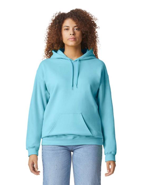 SOFTSTYLE® MIDWEIGHT FLEECE ADULT HOODIE - Sky, #71c5e8<br><small>UT-gisf500sk-2xl</small>