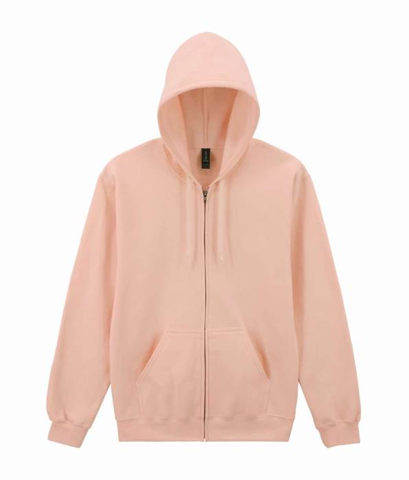 SOFTSTYLE® MIDWEIGHT FLEECE ADULT FULL ZIP HOODED SWEATSHI...