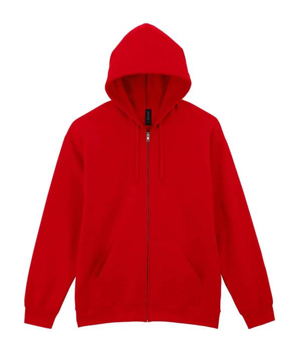 SOFTSTYLE® MIDWEIGHT FLEECE ADULT FULL ZIP HOODED SWEATSHI...
