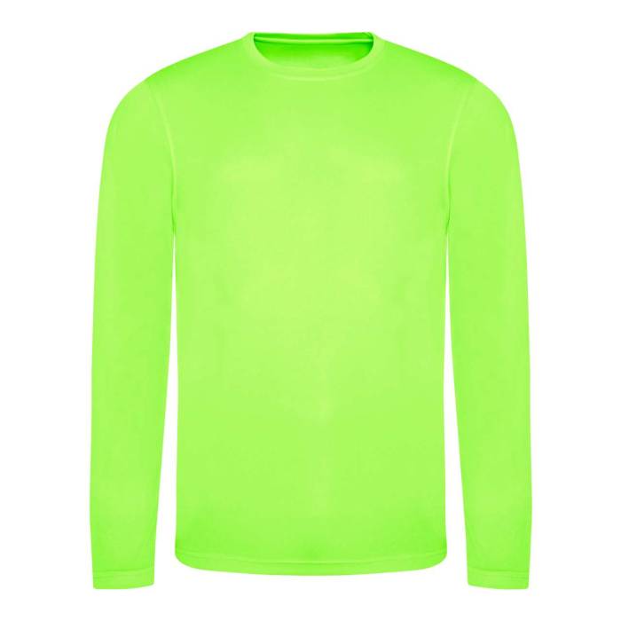 LONG SLEEVE COOL T - Electric Green, #A4DC30<br><small>UT-jc002eg-l</small>