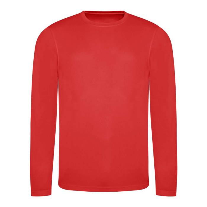 LONG SLEEVE COOL T - Fire Red, #BA0C2F<br><small>UT-jc002fr-2xl</small>