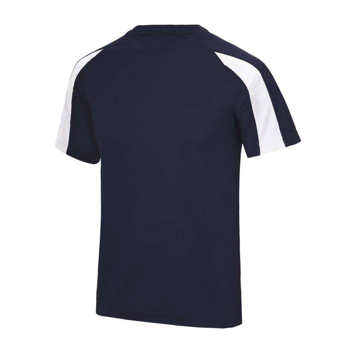 CONTRAST COOL T - French Navy/Arctic White, #000A1A/#FFFFFF<br><small>UT-jc003fn/arw-2xl</small>