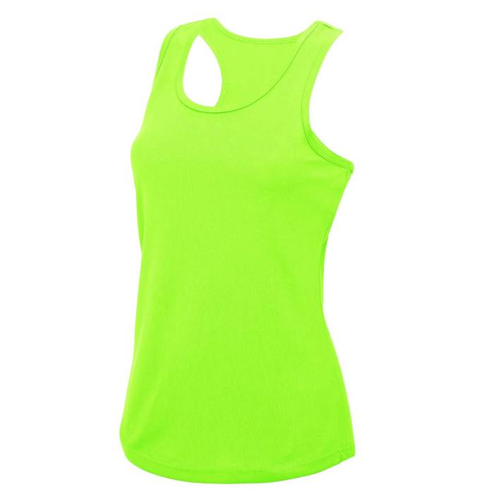 WOMEN`S COOL VEST - Electric Green, #A4DC30<br><small>UT-jc015eg-l</small>