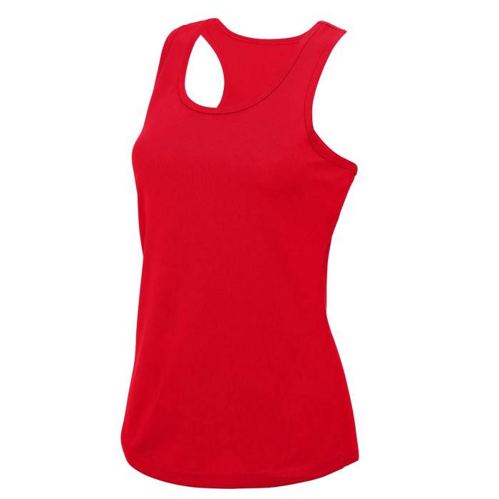 WOMEN`S COOL VEST - Fire Red, #BA0C2F<br><small>UT-jc015fr-m</small>