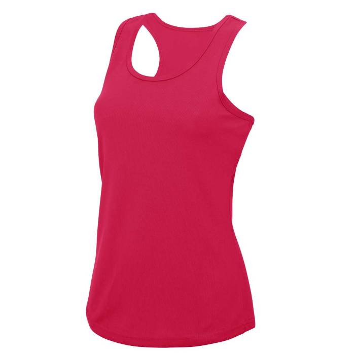 WOMEN`S COOL VEST - Hot Pink, #CE0F69<br><small>UT-jc015hpi-l</small>