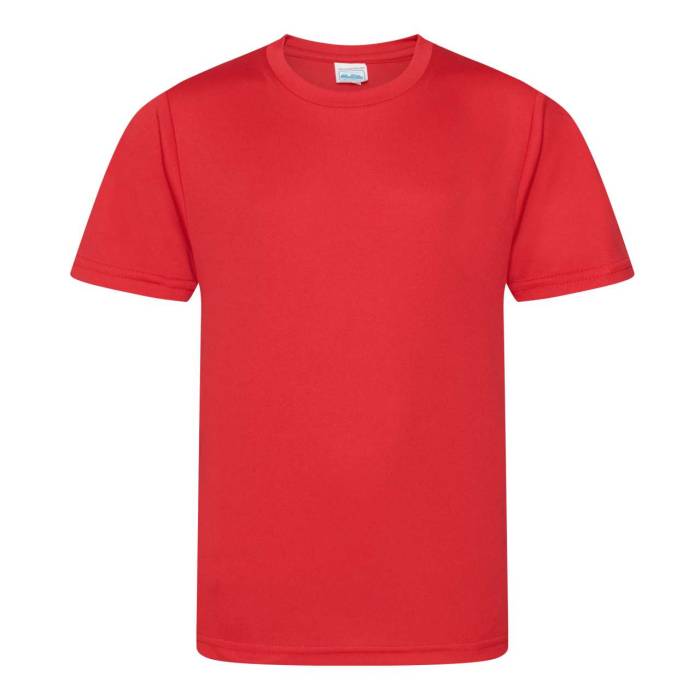 KIDS COOL SMOOTH T - Fire Red, #BA0C2F<br><small>UT-jc020jfr-l</small>