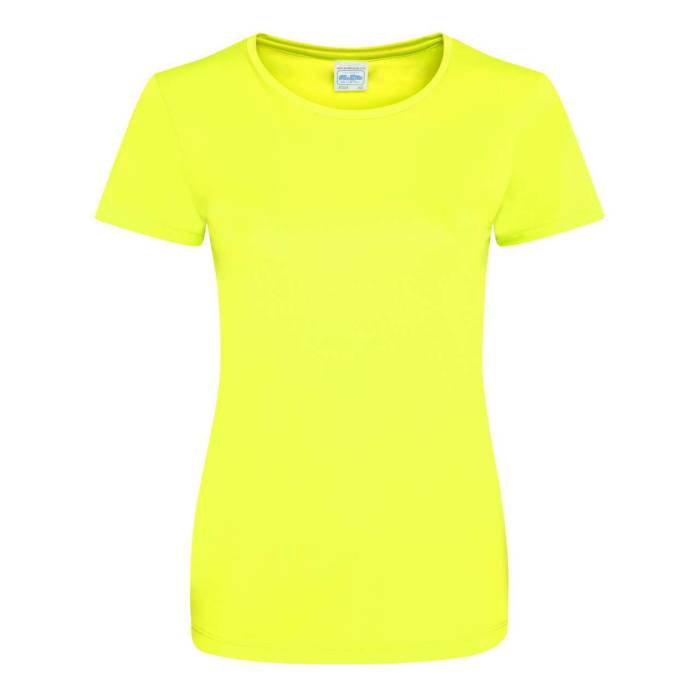 WOMEN`S COOL SMOOTH T - Electric Yellow, #DFEB2F<br><small>UT-jc025eye-s</small>