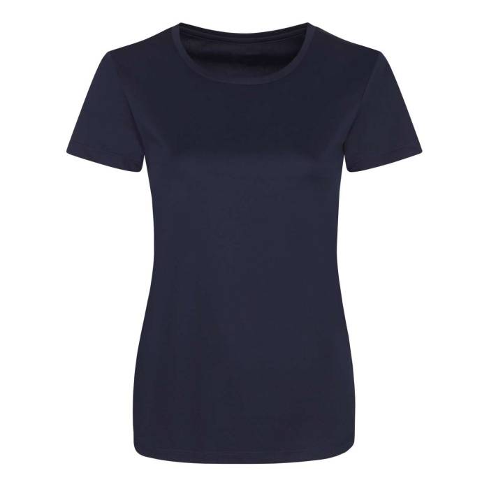 WOMEN`S COOL SMOOTH T - French Navy, #081F2C<br><small>UT-jc025fnv-l</small>