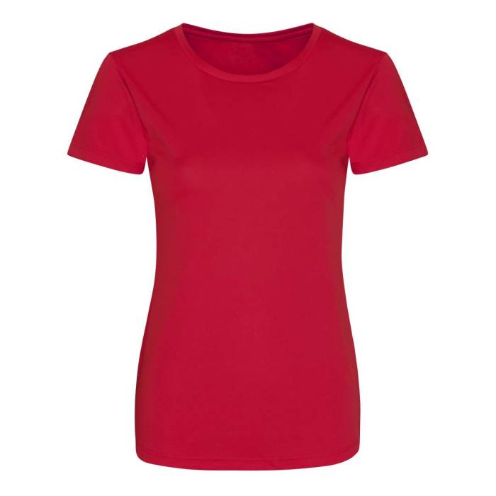 WOMEN`S COOL SMOOTH T - Fire Red, #BA0C2F<br><small>UT-jc025fr-m</small>