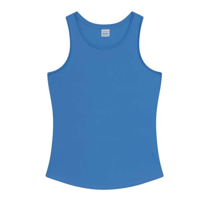 WOMEN`S COOL SMOOTH SPORTS VEST - Sapphire Blue, #005EB8<br><small>UT-jc026shb-s</small>