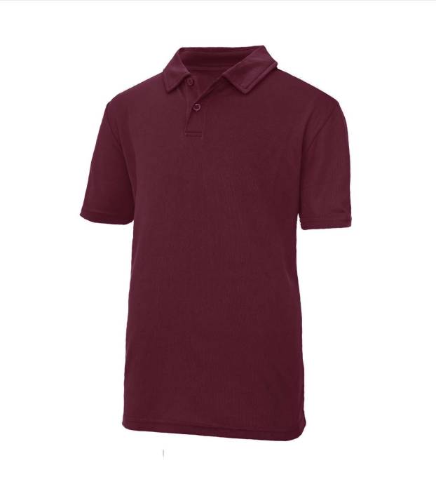 KIDS COOL POLO - Burgundy, #672146<br><small>UT-jc040jbu-m</small>