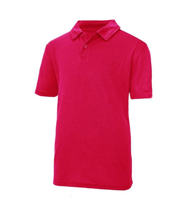 KIDS COOL POLO - Hot Pink, #CE0F69<br><small>UT-jc040jhpi-l</small>