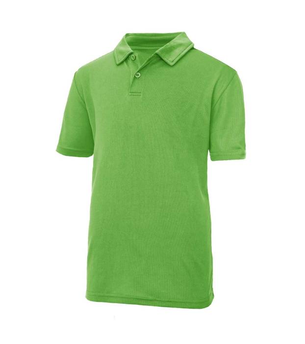 KIDS COOL POLO - Lime Green, #75FF00<br><small>UT-jc040jlig-l</small>