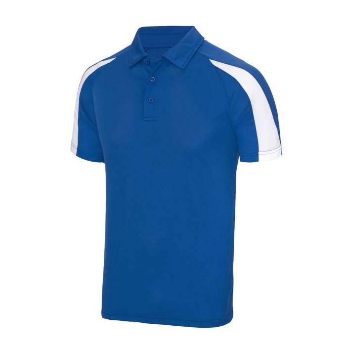 CONTRAST COOL POLO - Royal Blue/Arctic White, #1E22AA/#FFFFFF<br><small>UT-jc043ro/awh-2xl</small>