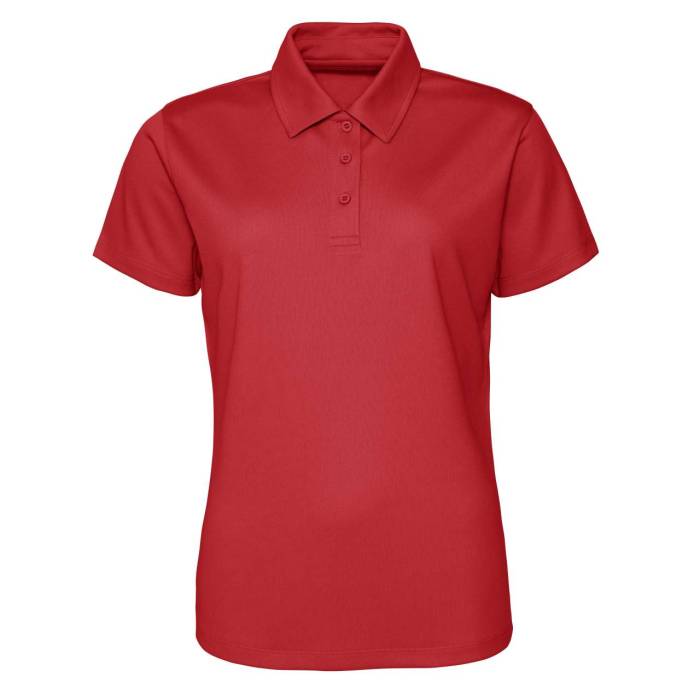 WOMEN`S COOL POLO - Fire Red, #BA0C2F<br><small>UT-jc045fr-l</small>