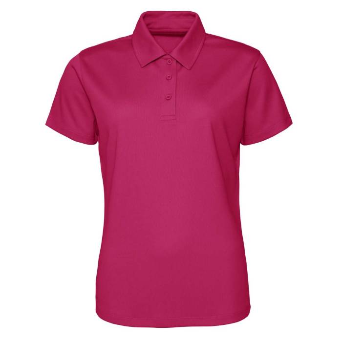 WOMEN`S COOL POLO - Hot Pink, #CE0F69<br><small>UT-jc045hpi-l</small>