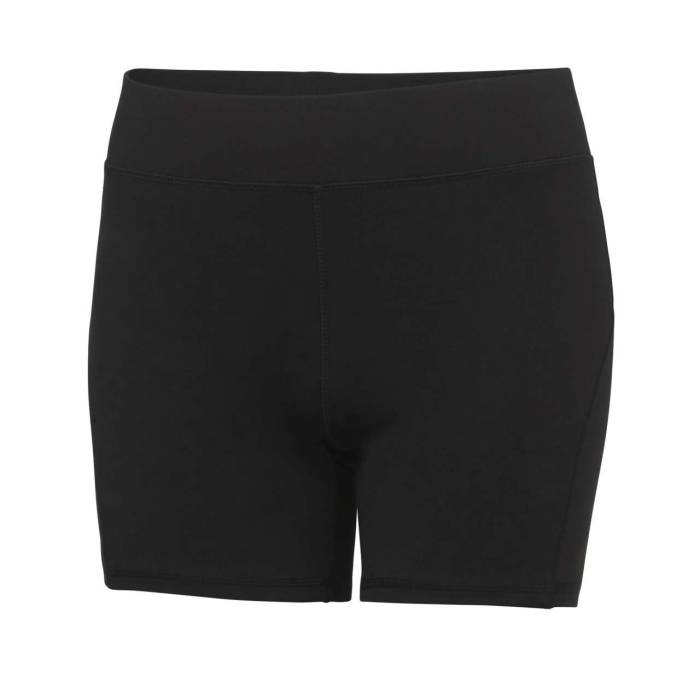 WOMEN`S COOL TRAINING SHORTS - Jet Black, #000000<br><small>UT-jc088jbl-m</small>