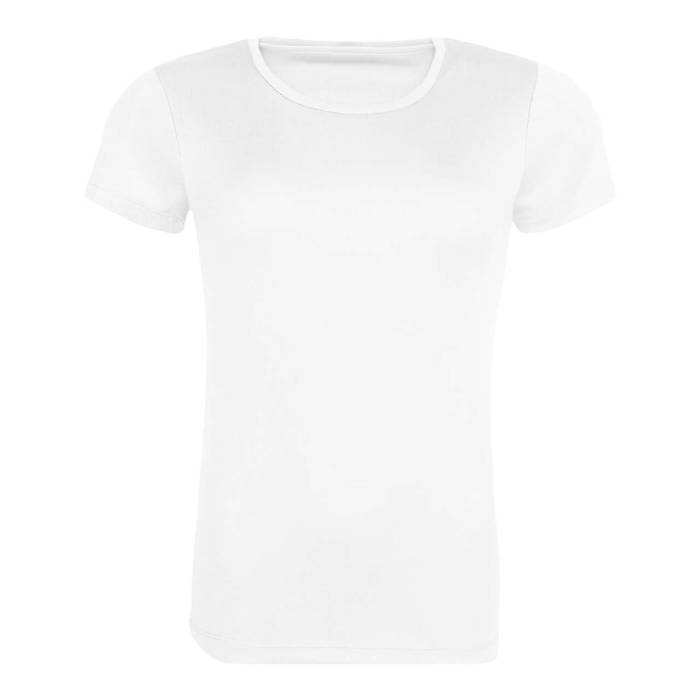 WOMEN`S RECYCLED COOL T - Arctic White, #FFFFFF<br><small>UT-jc205awh-2xl</small>