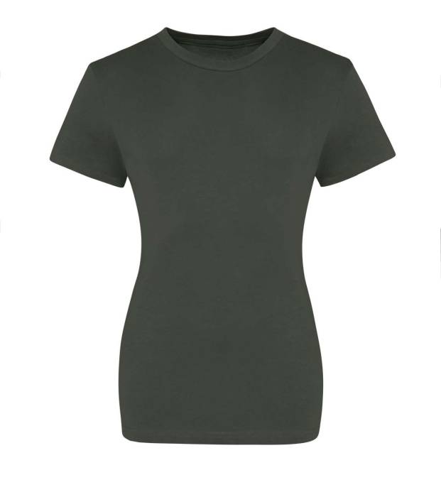 THE 100 WOMEN`S T - Combat Green, #253130<br><small>UT-jt100fcogn-2xl</small>