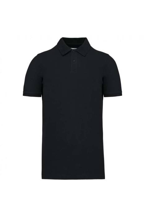 MEN`S ORGANIC 180 PIQUÉ POLO SHIRT - Black, #000000<br><small>UT-ka2025bl-2xl</small>