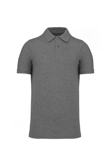 MEN`S ORGANIC 180 PIQUÉ POLO SHIRT - Grey Heather, #959CA6<br><small>UT-ka2025grh-2xl</small>