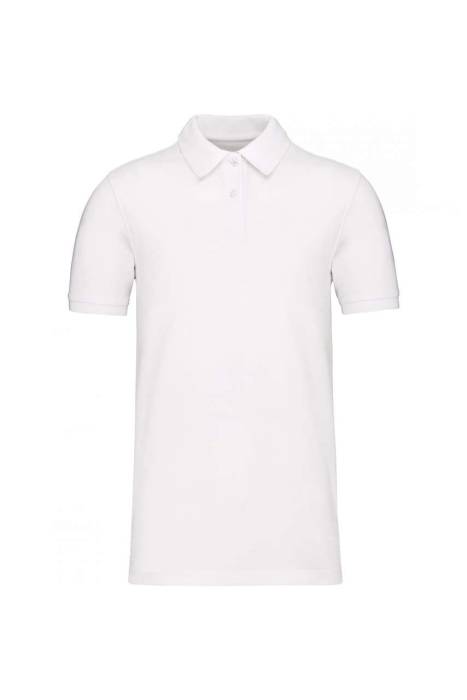 MEN`S ORGANIC 180 PIQUÉ POLO SHIRT - White, #FFFFFF<br><small>UT-ka2025wh-2xl</small>