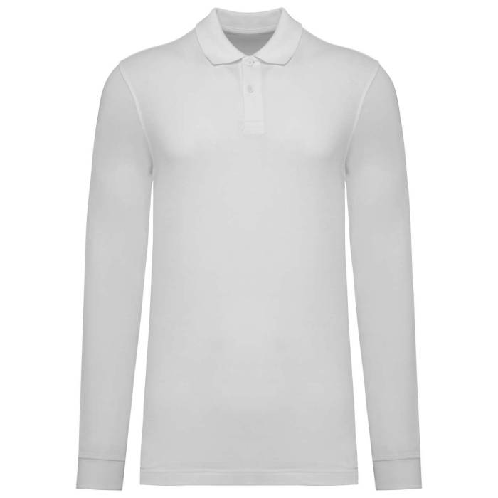 MEN’S ORGANIC 180 PIQUÉ POLO SHIRT LONG SLEEVES