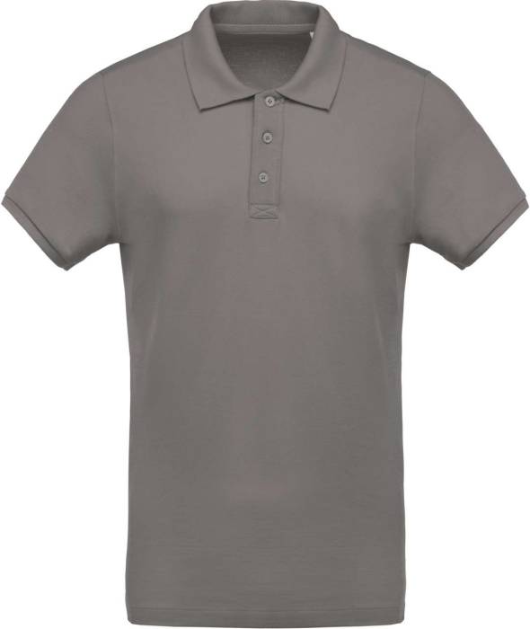 MEN'S ORGANIC PIQUÉ SHORT-SLEEVED POLO SHIRT