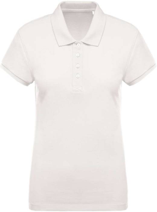 LADIES’ ORGANIC PIQUÉ SHORT-SLEEVED POLO SHIRT