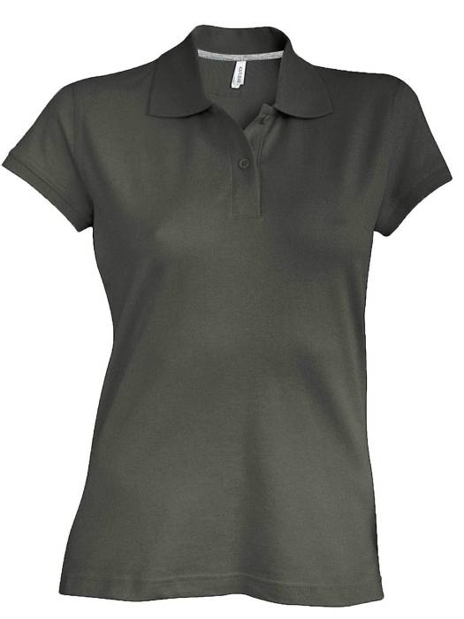 LADIES` SHORT-SLEEVED POLO SHIRT - Forest Green, #1F362A<br><small>UT-ka242fo-l</small>
