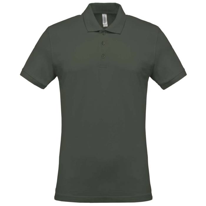 MEN`S SHORT-SLEEVED PIQUÉ POLO SHIRT - Forest Green, #1F362A<br><small>UT-ka254fo-l</small>