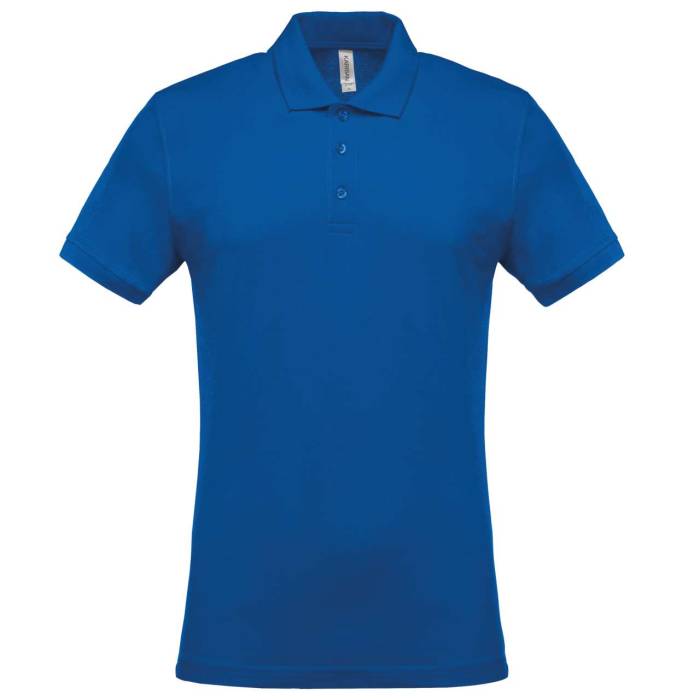 MEN`S SHORT-SLEEVED PIQUÉ POLO SHIRT - Light Royal Blue, #2C5697<br><small>UT-ka254lro-m</small>