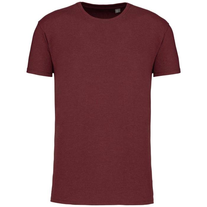 BIO150IC MEN`S ROUND NECK T-SHIRT - Wine Heather, #642E38<br><small>UT-ka3025icwnh-l</small>