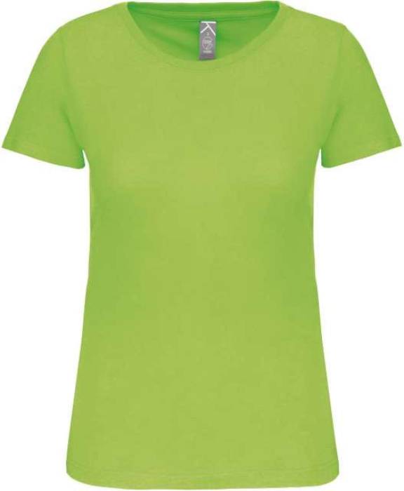 LADIES` BIO150IC CREW NECK T-SHIRT - Lime, #A0D868<br><small>UT-ka3026icli-3xl</small>