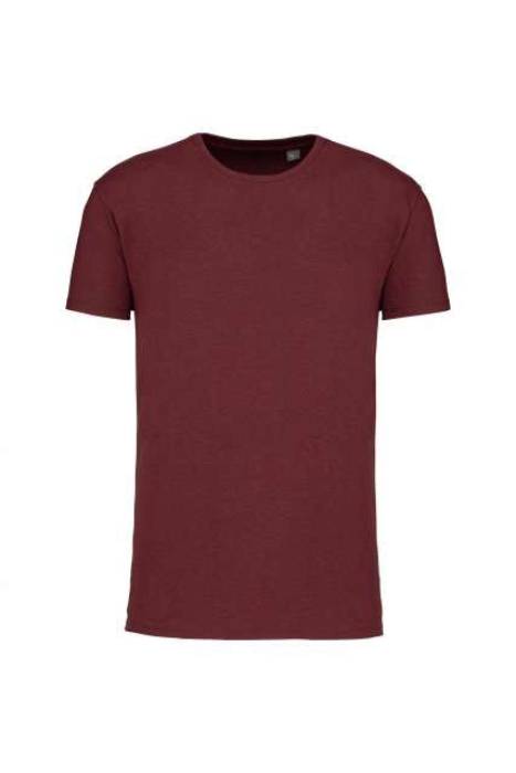 ORGANIC 190IC CREW NECK T-SHIRT - Wine Heather, #642E38<br><small>UT-ka3032icwnh-2xl</small>